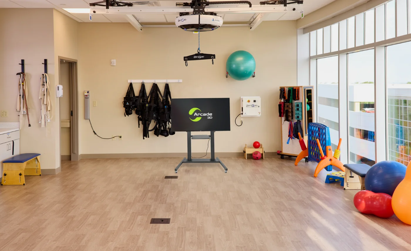 Arcade 3D interactive gaming setup