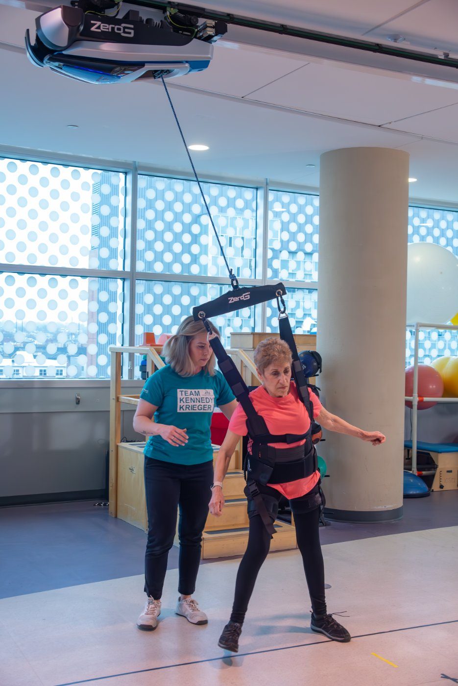 Reactive balance training with TRiP perturbations